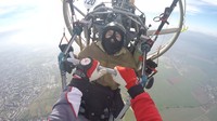 Motorové paraglidingové křídlo 14.10.2017